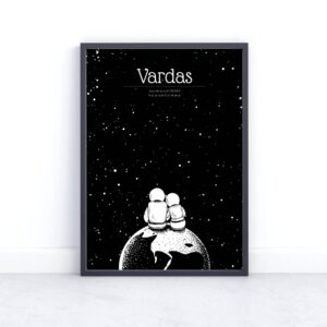 Žvaigždėlapis "Astronautai", tik žvaigždės