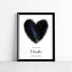 Pažiręs žvaigždėlapis "Širdelė"