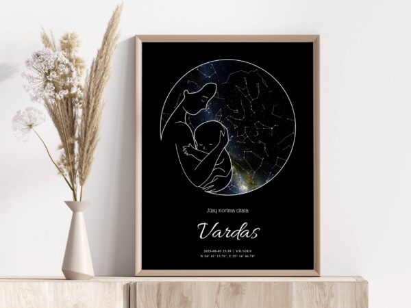 Žvaigždėlapis "Mamos glėbyje" - Image 3