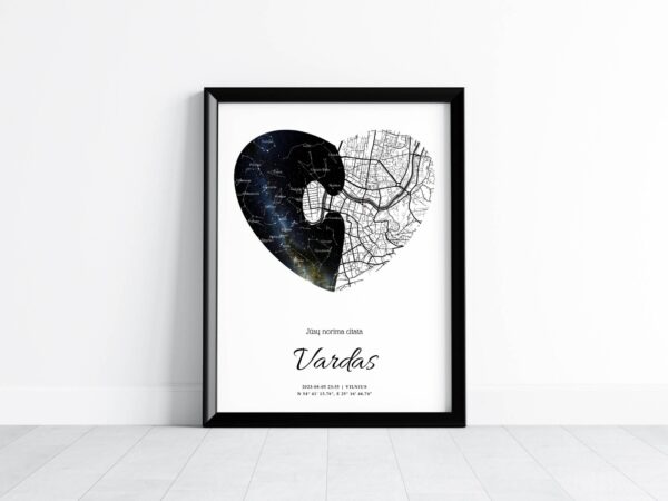 Žvaigždėlapis ir žemėlapis