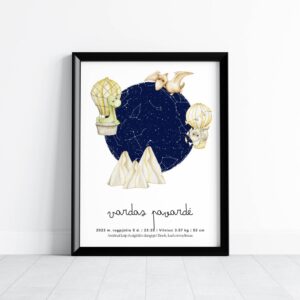 Metrikai-žvaigždėlapis "Aukštyn"