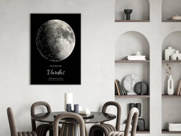 Žvaigždėlapis su mėnulio faze - Image 3