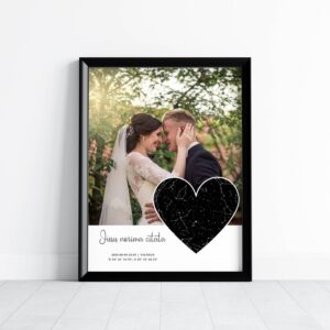 Žvaigždėlapis širdelė "Dangaus istorija"